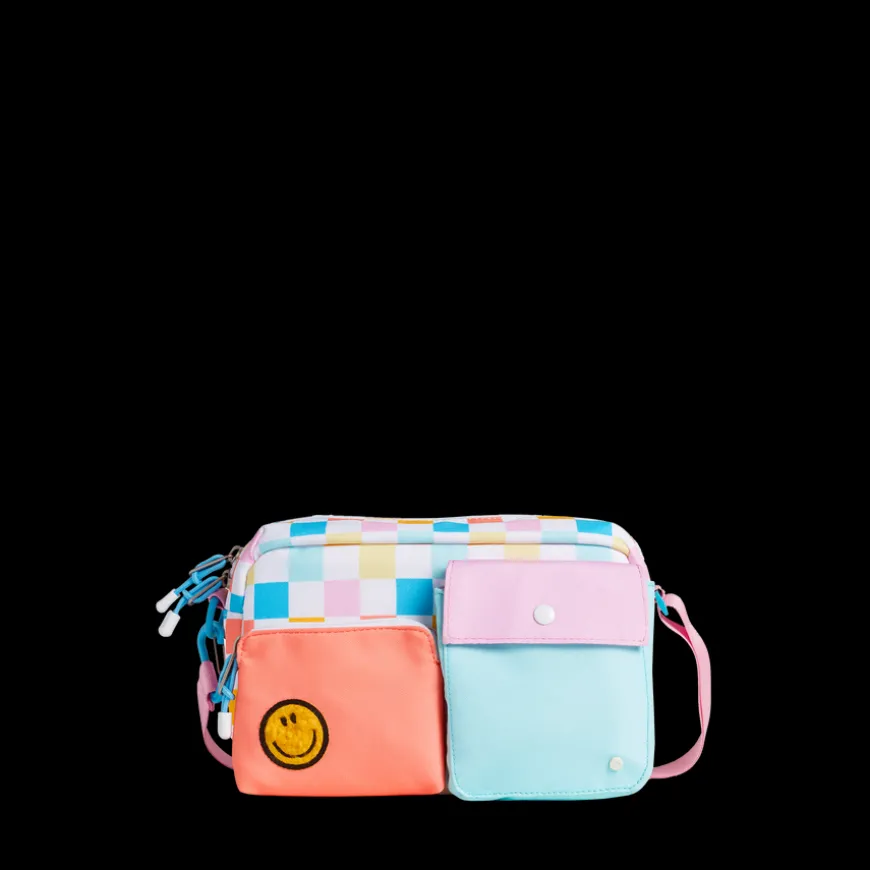 Kane Kids Bike Bag Printed Canvas Multi Check