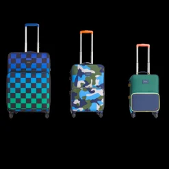 Logan Suitcase Metallic Pink/Silver