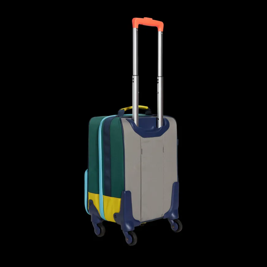 Mini Logan Suitcase Color Block Green/Navy