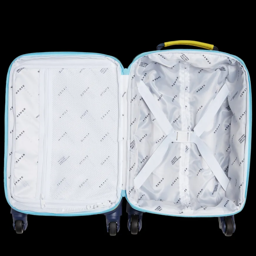 Mini Logan Suitcase Color Block Green/Navy