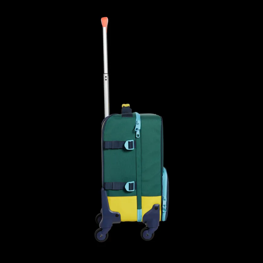 Mini Logan Suitcase Color Block Green/Navy