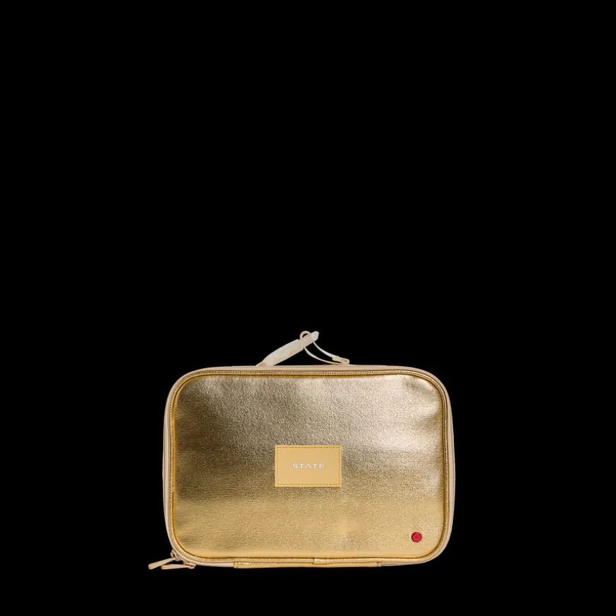 Rodgers Lunch Box in Gold