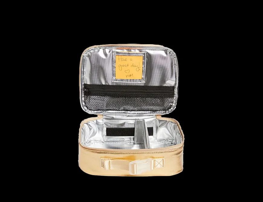 Rodgers Lunch Box in Gold
