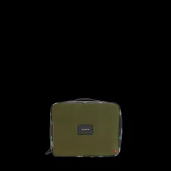 STATE Bags | Bensen Toiletry Kit Nylon Olive/Floral