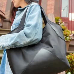 STATE Bags | Beverly Tote Recycled Nylon Black