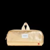STATE Bags | Clinton Pencil Case Metallic Gold