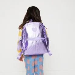 STATE Bags | Kane Kids Backpack Metallic Lilac | Back to School | Travel Backpack