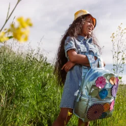STATE Bags | Kane Kids Backpack 3D Garden Metallic