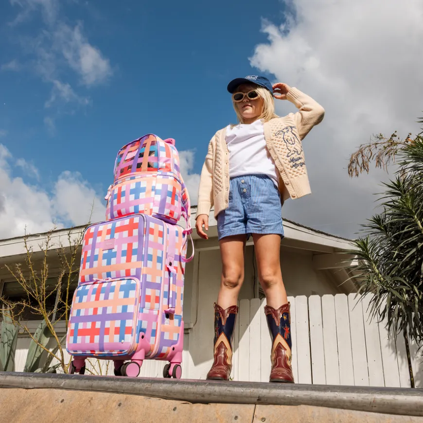 STATE Bags | Kane Kids Backpack Multi Plaid