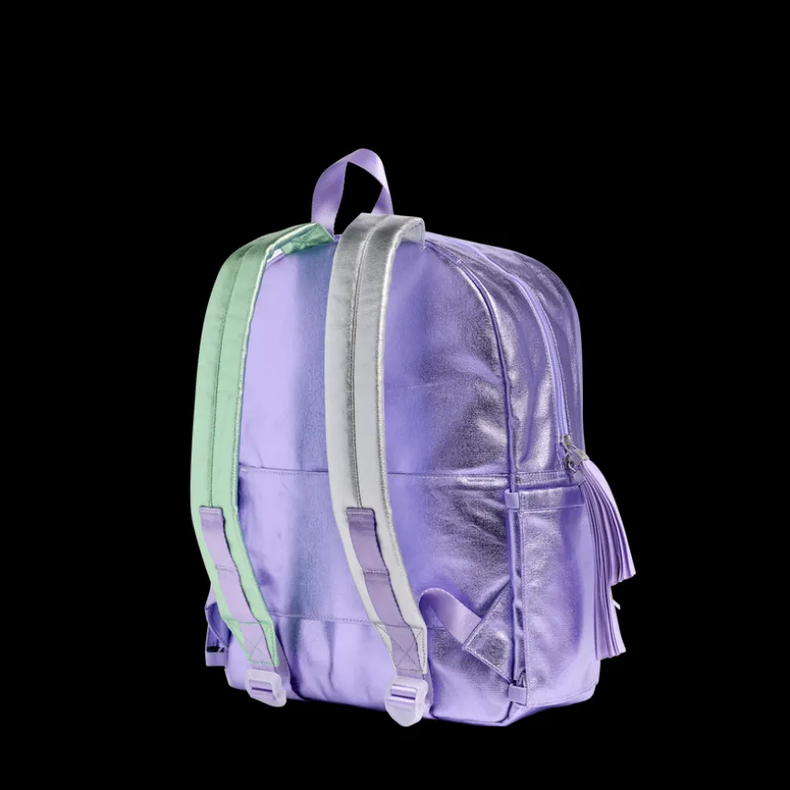 STATE Bags | Kane Kids Backpack Metallic Lilac | Back to School | Travel Backpack