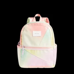 STATE Bags | Kane Kids Double Pocket Backpack Metallic Tie Dye Patchwork | Back to School | Travel Backpack