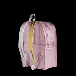 STATE Bags | Kane Kids Double Pocket Backpack Metallic Pink/Silver