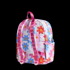 STATE Bags | Kane Kids Double Pocket Backpack Recycled Poly Canvas Daisies