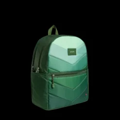 STATE Bags | Kane Kids Large Backpack Nylon Puffer Olive Chevron | Back to School | Travel Backpack