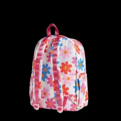 STATE Bags | Kane Kids Large Backpack Recycled Poly Canvas Daises | Back to School | Travel Backpack