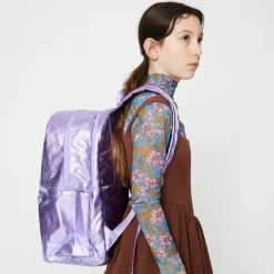 STATE Bags | Kane Kids Large Backpack Metallic Lilac | Back to School | Travel Backpack