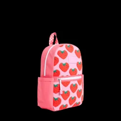 STATE Bags | Kane Kids Mini Travel Backpack Intarsia Strawberries | Back to School