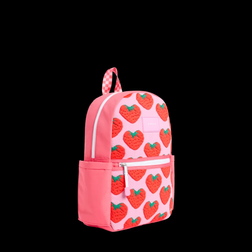 STATE Bags | Kane Kids Mini Travel Backpack Intarsia Strawberries | Back to School