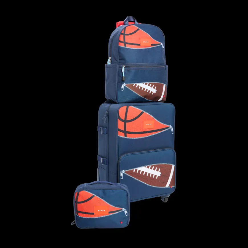 STATE Bags | Kane Kids Travel Backpack Printed Canvas Sports | Back to School | Travel Backpack