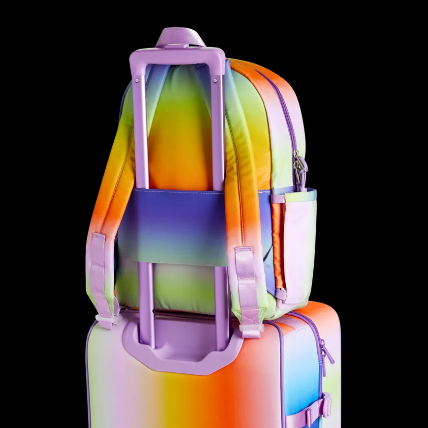 STATE Bags | Kane Kids Travel Backpack Recycled Poly Canvas Rainbow Gradient