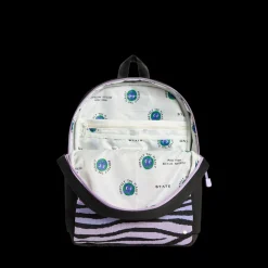 STATE Bags | Kane Kids Travel Backpack Tech Knit Zebra | Back to School | Travel Backpack