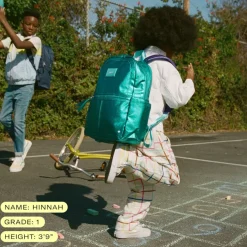 STATE Bags | Kane Kids Travel Backpack Recycled Poly Canvas Rainbow Gradient