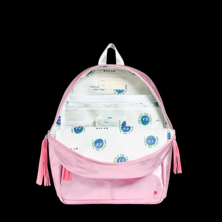 STATE Bags | Kane Kids Travel Backpack Recycled Poly Canvas Rainbow Gradient