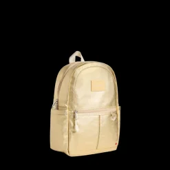 STATE Bags | Kane Mini Backpack Metallic Gold | Back to School | Travel Backpack