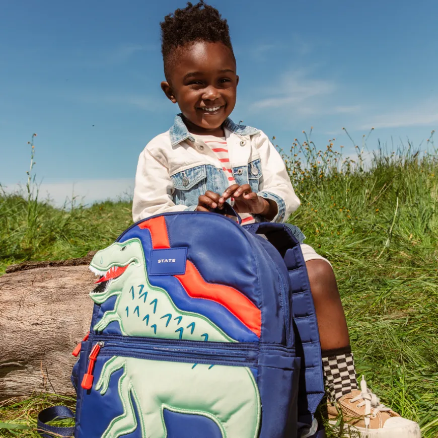 STATE Bags | Kane Mini Backpack Dino Puffer