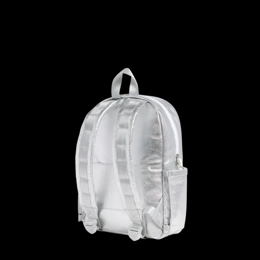 STATE Bags | Kane Mini Backpack Metallic Fuzzy Hearts | Back to School Backpack | Travel Backpack