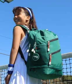 STATE Bags | Lenox with Shoe Pocket Tennis Bag Nylon Evergreen