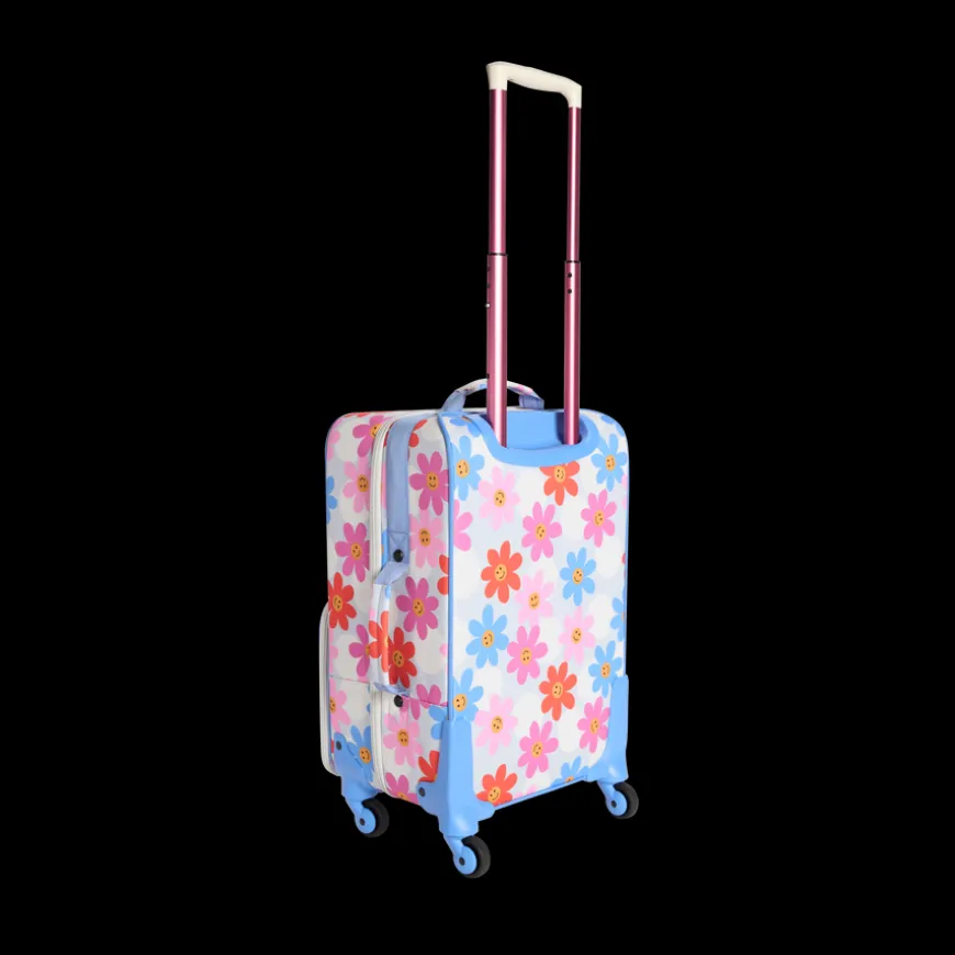 STATE Bags | Logan Check-In Suitcase Printed Canvas Daises