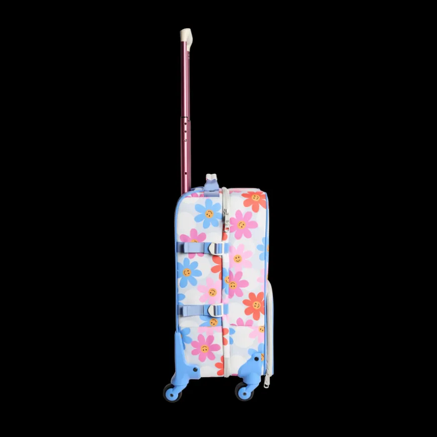 STATE Bags | Logan Check-In Suitcase Printed Canvas Daises