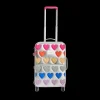 STATE Bags | Logan Suitcase Metallic Patchwork Hearts