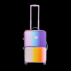 STATE Bags | Logan Suitcase Polyester Canvas Rainbow Gradient