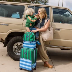 STATE Bags | Logan Suitcase Polyester Canvas Stripe