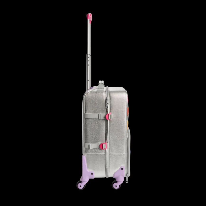 STATE Bags | Logan Suitcase Metallic Patchwork Hearts