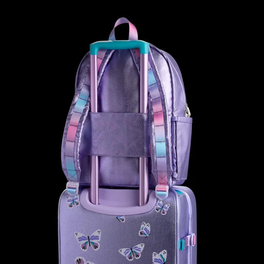 STATE Bags | Logan Suitcase Metallic Butterfly