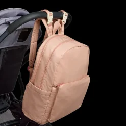 STATE Bags | Lorimer Diaper Bag Backpack Nylon Black | Best Gift For New Moms & Dads