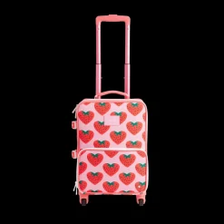 STATE Bags | Mini Logan Suitcase Polyester Canvas Strawberries