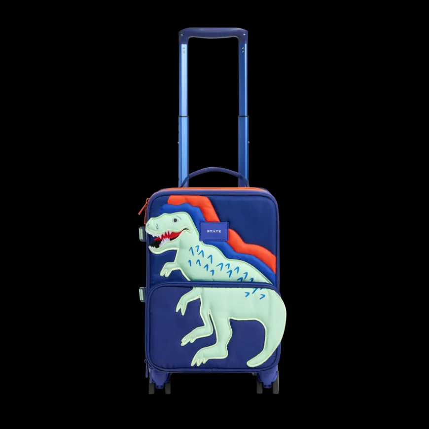 STATE Bags | Mini Logan Suitcase Dino Puffer