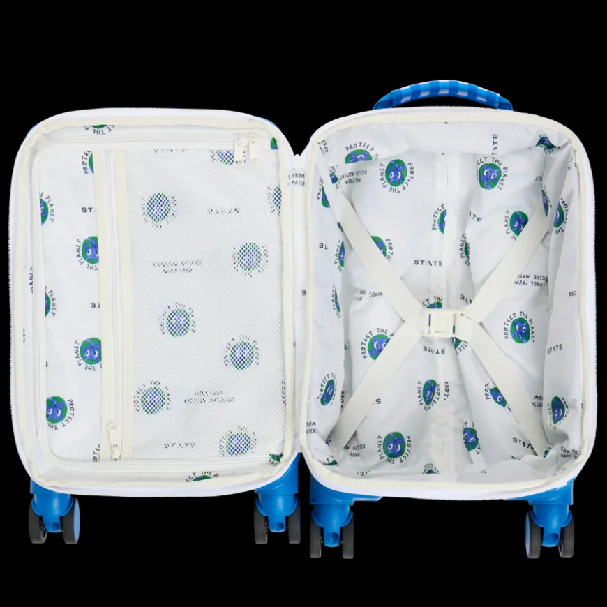 STATE Bags | Mini Logan Suitcase Polycanvas Gingham
