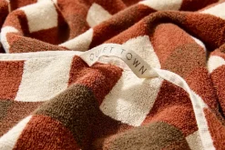 STATE Bags | Quiet Town Tam Towel Chocolate
