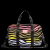 STATE Bags | Rockaway Duffle Recycled Tech Knit Zebra