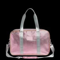 STATE Bags | Rockaway Duffle Metallic Pink/Silver