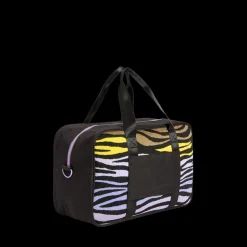 STATE Bags | Rockaway Duffle Recycled Tech Knit Zebra