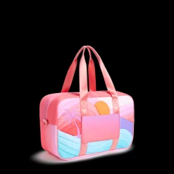 STATE Bags | Rockaway Duffle Printed Nylon Puffer Sunset