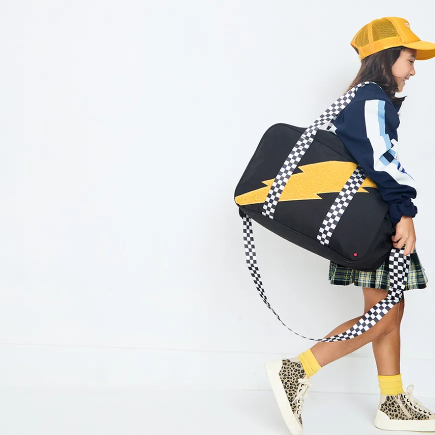 STATE Bags | Rockaway Duffle Polyester Canvas Fuzzy Bolt