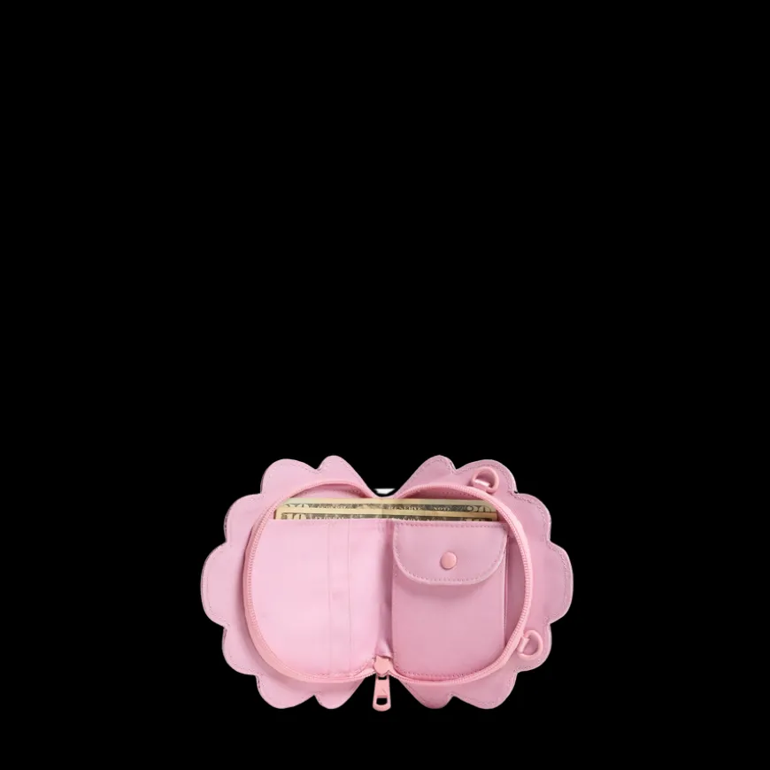 STATE Bags | Shell Wallet Pink Metallic