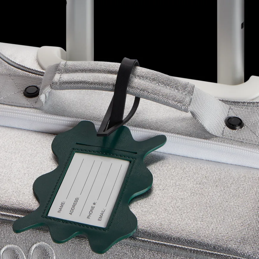 STATE Bags | Squiggly Luggage Tag Vegan Leather Olive